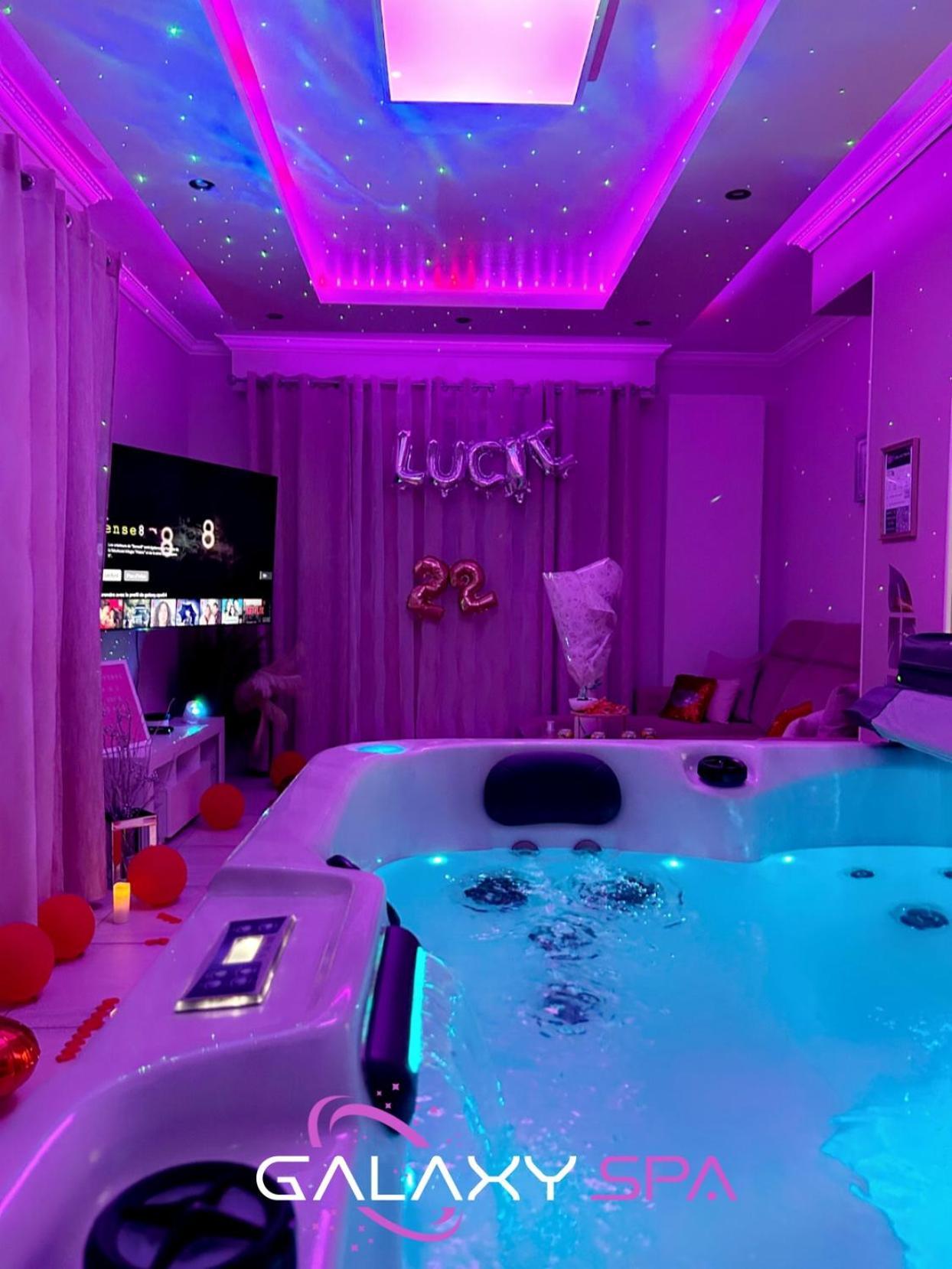 Galaxy Spa - Suite Venus Jacuzzi Et Sauna Privatif Champigneulles Εξωτερικό φωτογραφία