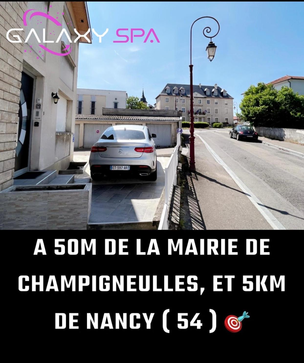 Galaxy Spa - Suite Venus Jacuzzi Et Sauna Privatif Champigneulles Εξωτερικό φωτογραφία